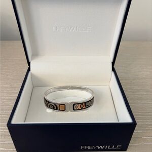 FREYWILLE Enamel Bracelet Gustav Klimt